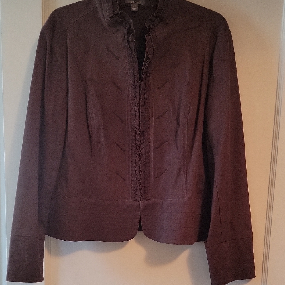 Apt. 9 Women's Chic Dark Brown Blazer